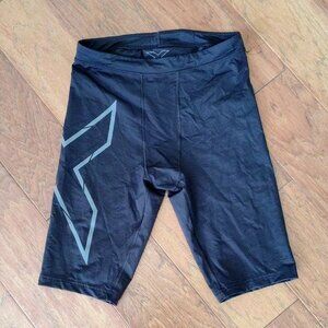 2XU Men's Compression Running Shorts Reflective and Key Pocket